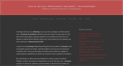 Desktop Screenshot of annuaireenligne.net