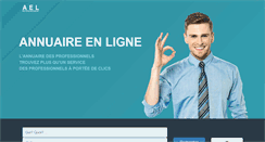 Desktop Screenshot of annuaireenligne.fr